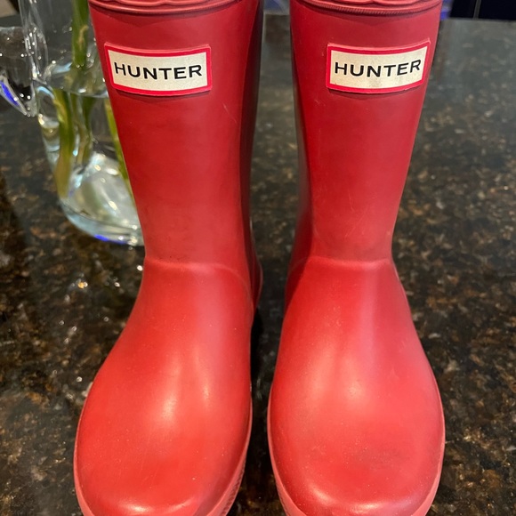 Hunter Other - My first Hunter boots in red for boy or girl!